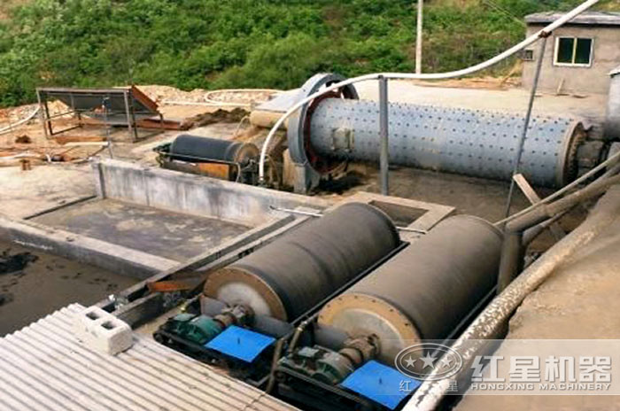 磁選生產線實拍 磁選生產線實拍