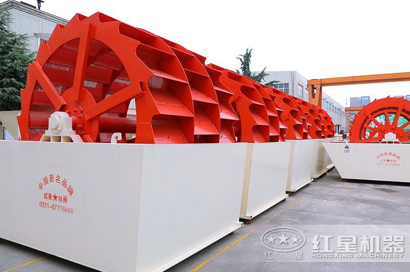 時(shí)產(chǎn)160噸洗沙機(jī)型號有哪些？搭配脫水篩減少細(xì)沙流失